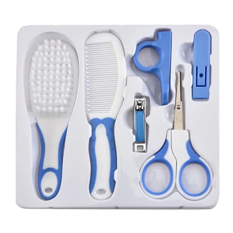 Kit Higiene 4 Peças Baby Care Azul - Mumlove