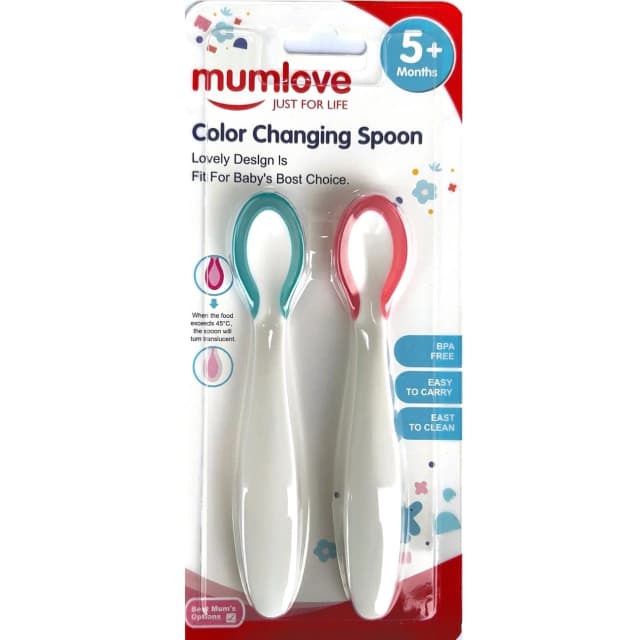 Kit 2 Colheres Termossensiveis - Mumlove