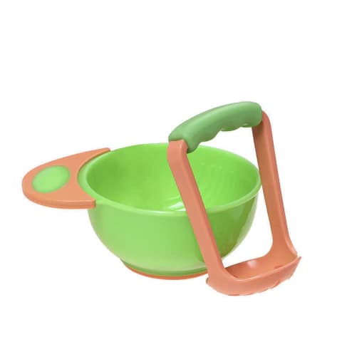 Kit Amassador de Papinha Verde/Laranja - Mumlove