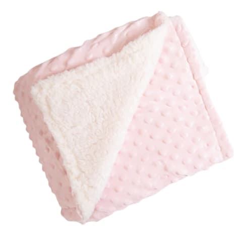 Cobertor Infantil Rosa Claro Ultra Soft