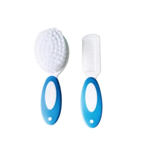 Kit Escova e Pente Azul - Mumlove