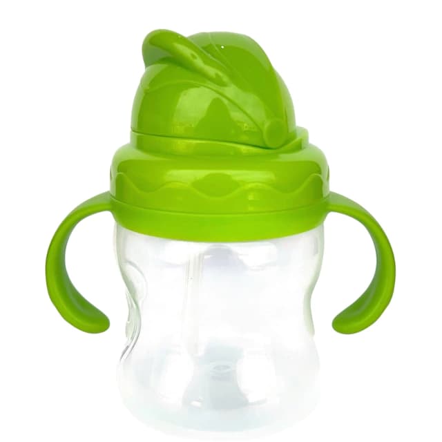 Copo com Canudo 250ml Verde - Mumlove