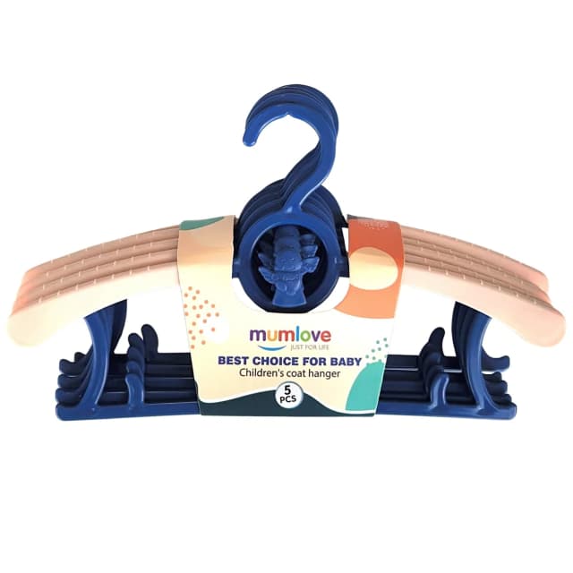 Kit Cabides Retrateis 5 Pecas Azul/Bege - Mumlove